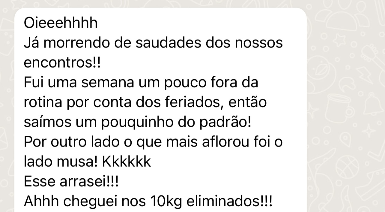 Depoimento de aluna 5