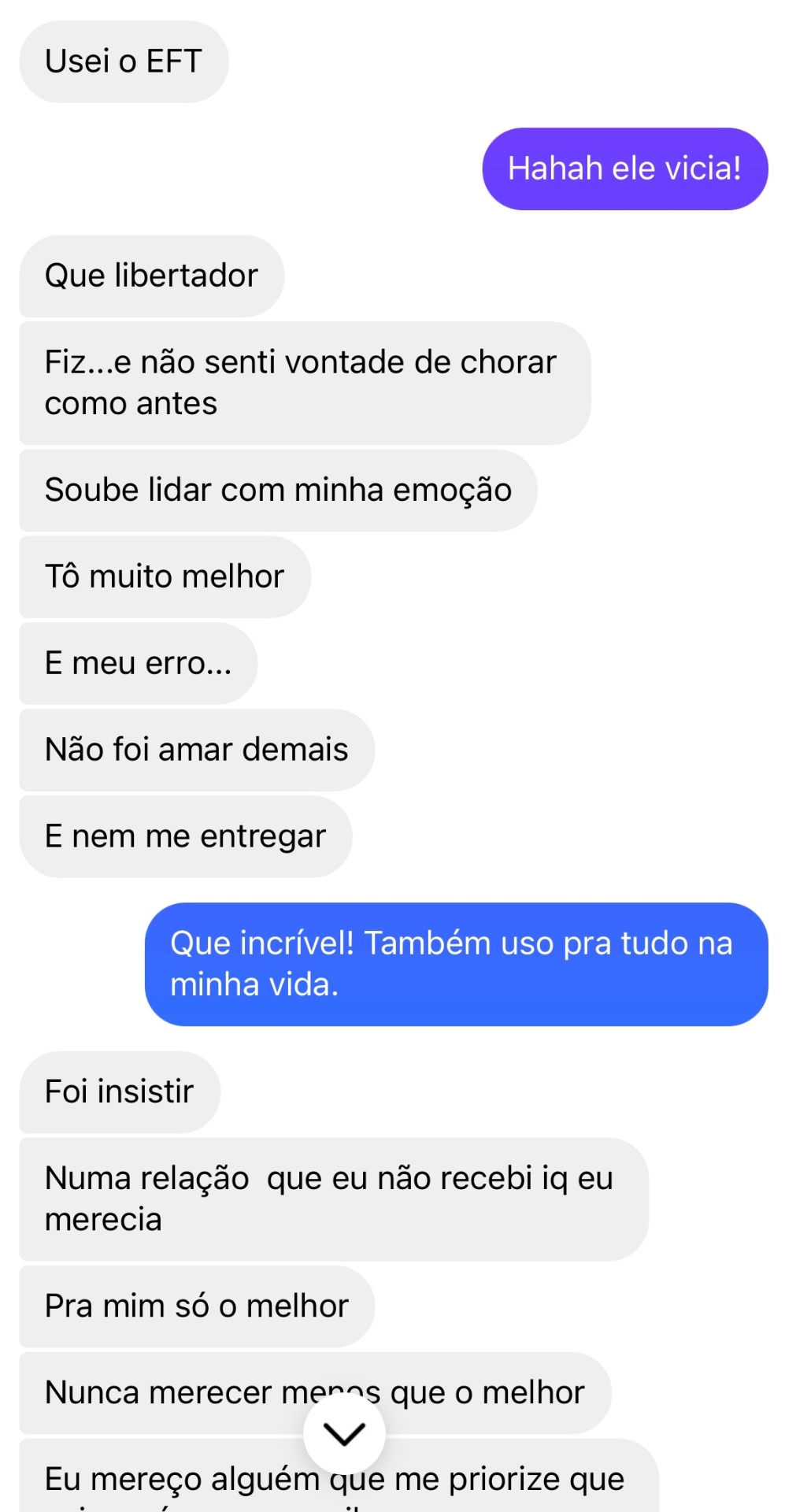 Depoimento de aluna 7