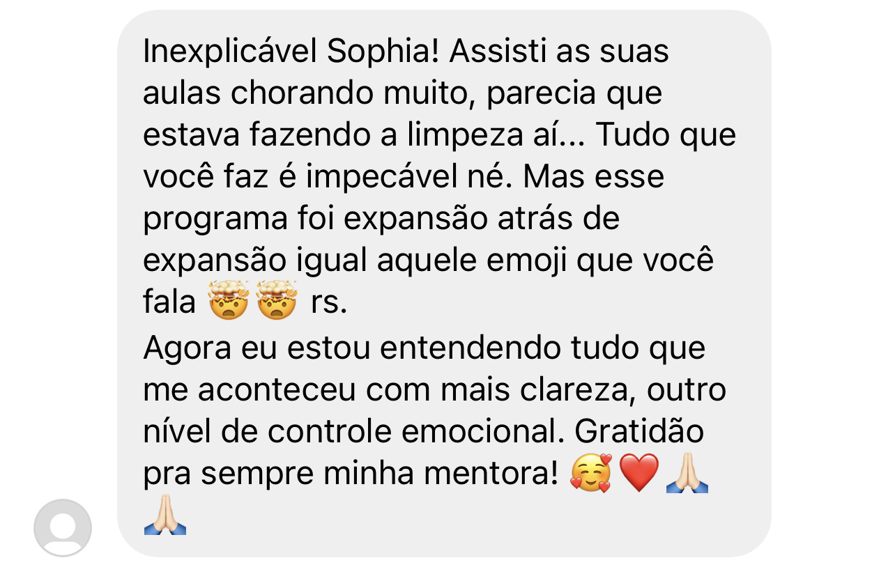Depoimento de aluna 8