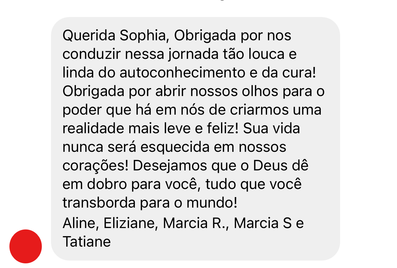Depoimento de aluna 3